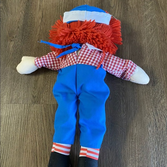 Vintage Raggedy Andy Rag Doll - Picture 2 of 2
